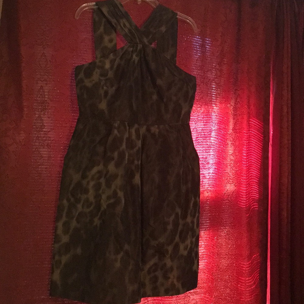 Banana Republic leopard print dress